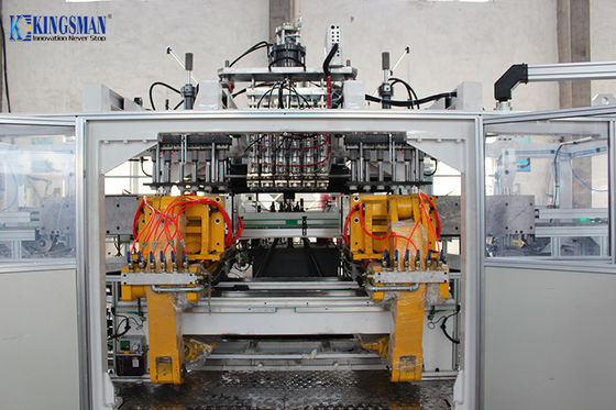 55KW स्वचालित प्लास्टिक एक्सट्रूज़न ब्लो मोल्डिंग मशीन